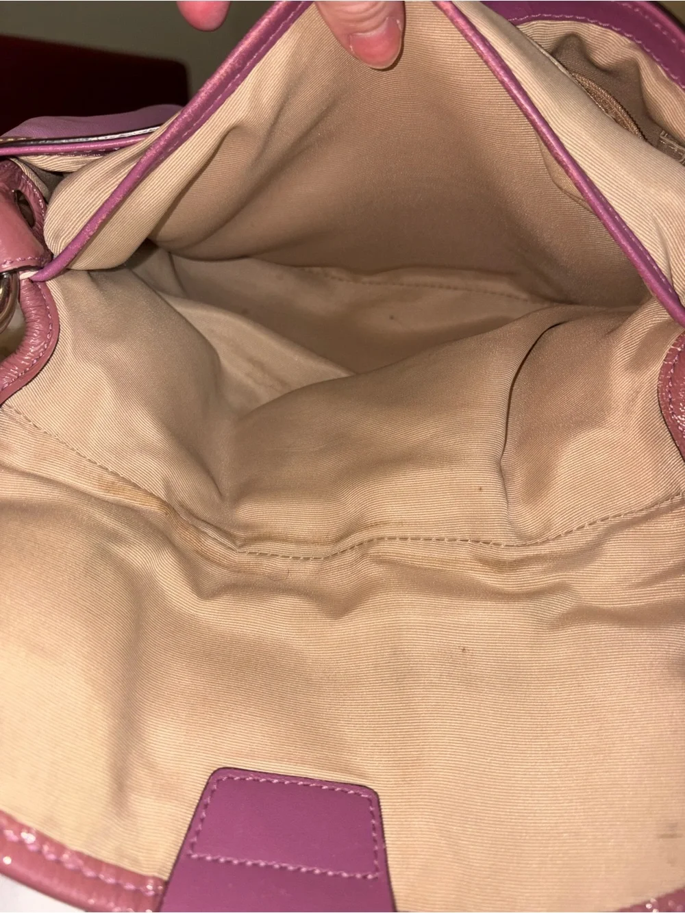 Coach Pink Purple Soho Style No. F15204
